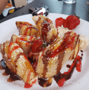 Chimichanga Cheesecake