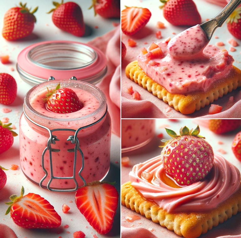 strawberry honey butter