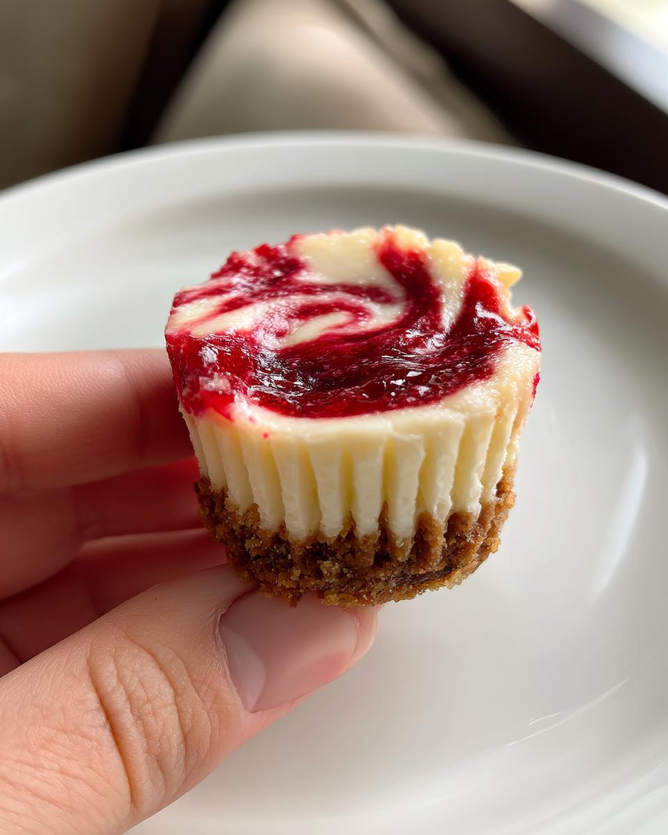 Berry Swirl Cheesecake Bites - detail 1