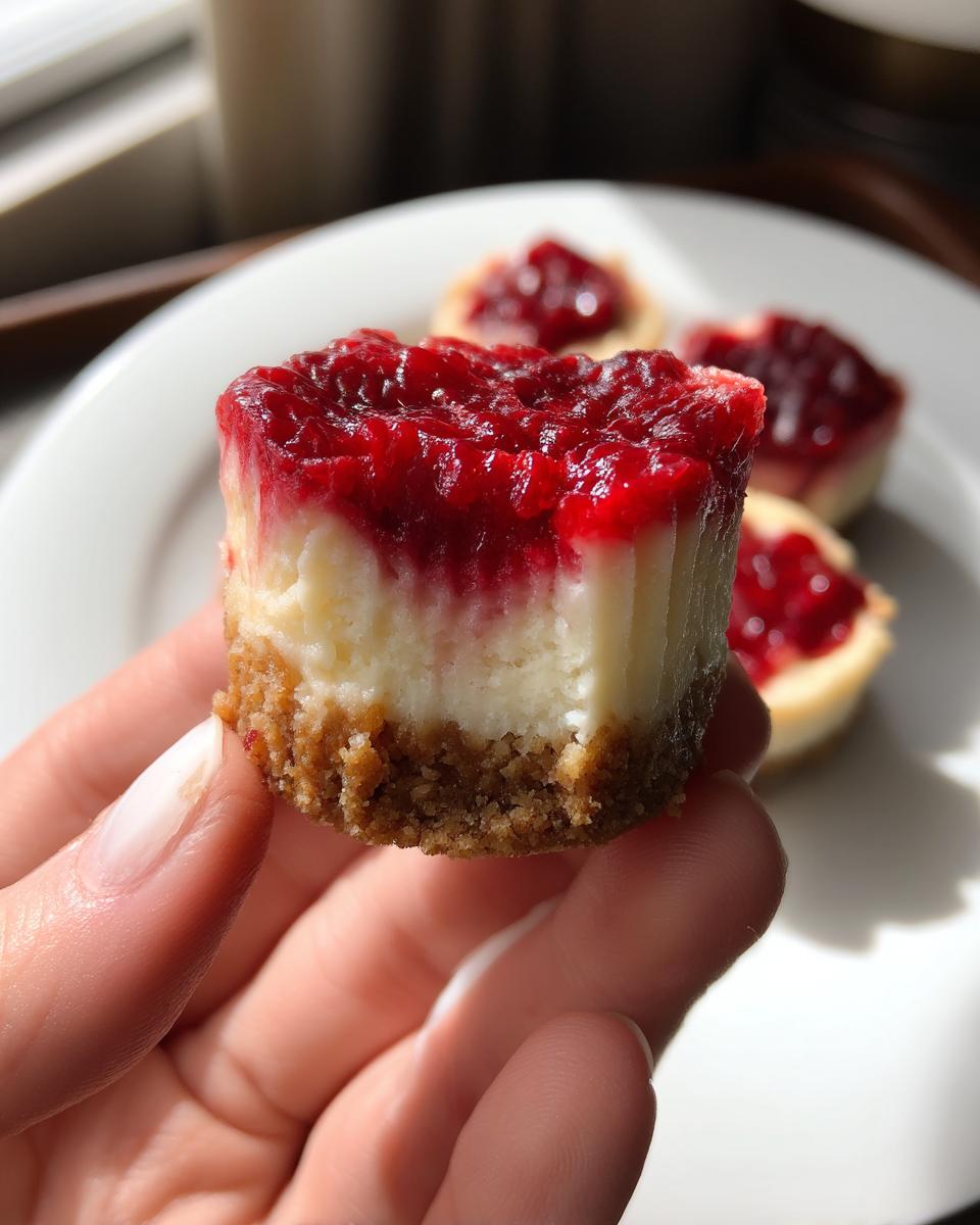 Berry Swirl Cheesecake Bites - detail 2