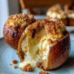Cheesecake Stuffed Baked Apples