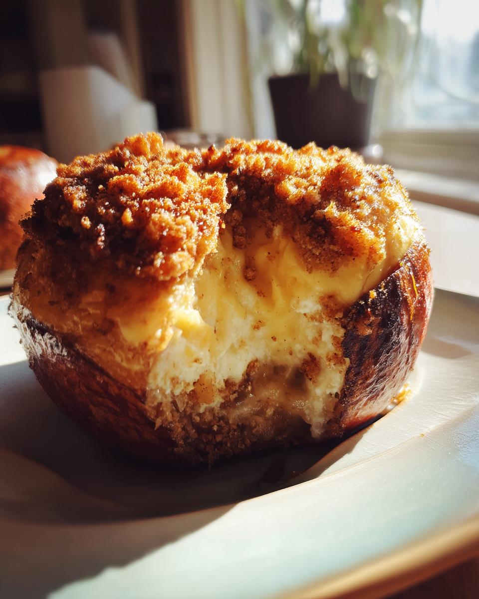 Cheesecake Stuffed Baked Apples - detail 3