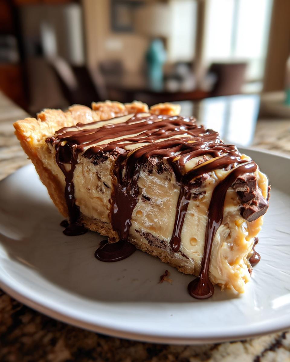 Chocolate Chip Peanut Butter Pie - detail 1