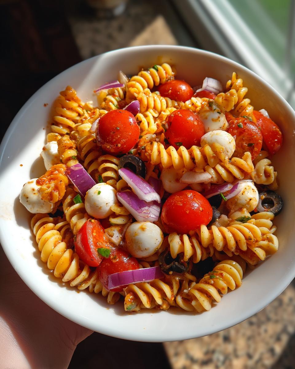 Classic Italian Pasta Salad - detail 3