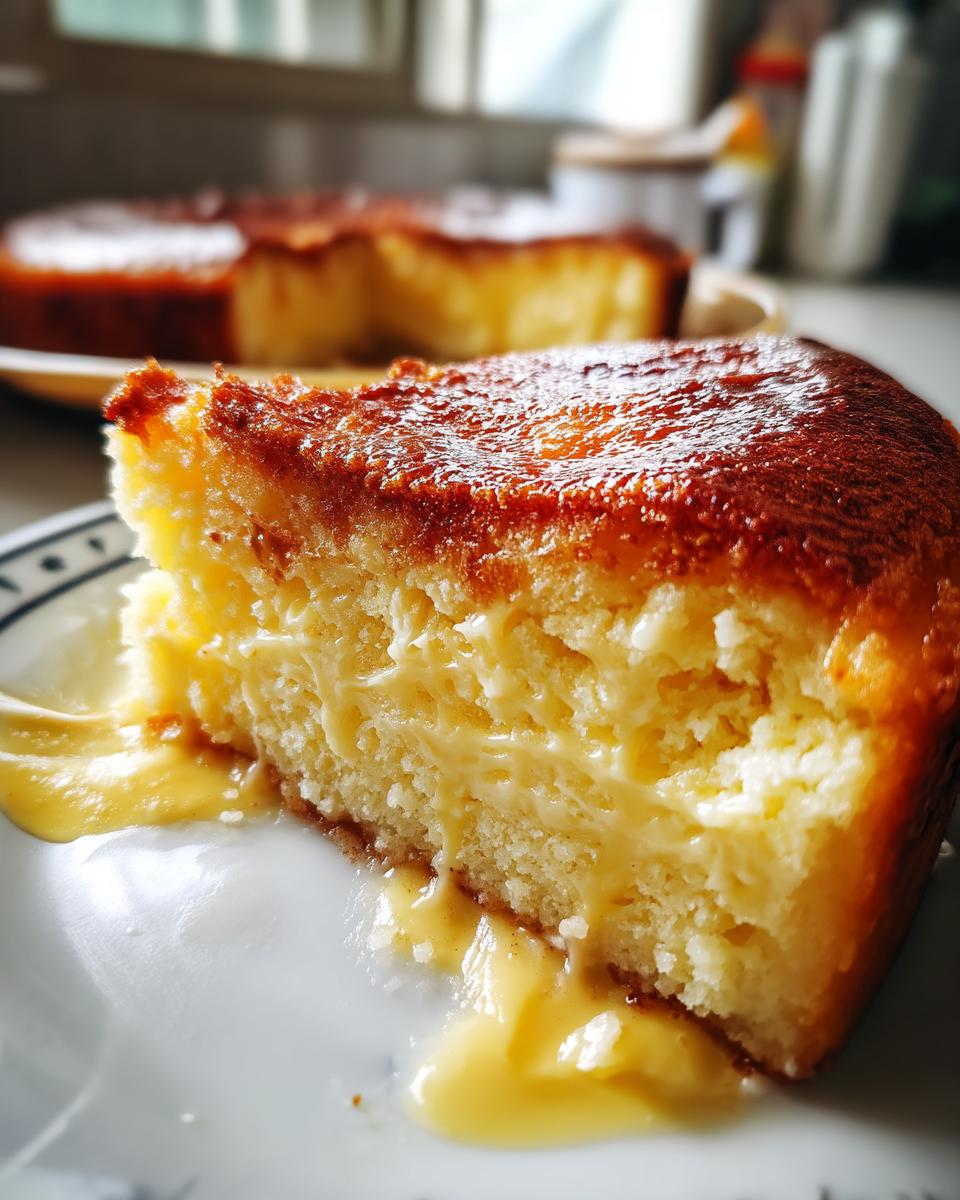 Condensed Milk & Custard Malva Pudding Cake - detail 1