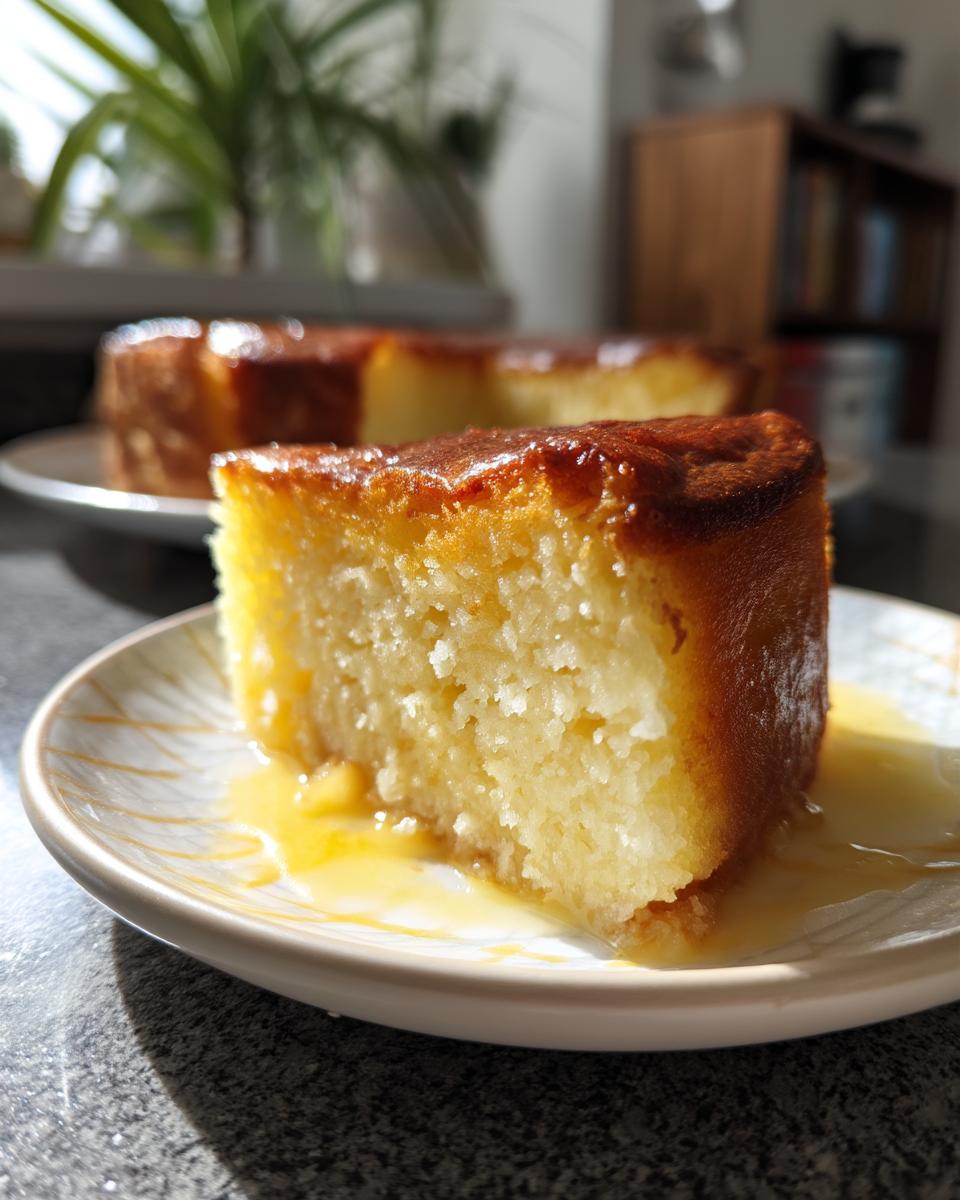 Condensed Milk & Custard Malva Pudding Cake - detail 2