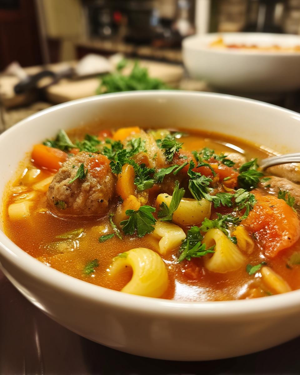 Cozy Italian Sausage Soup - detail 2
