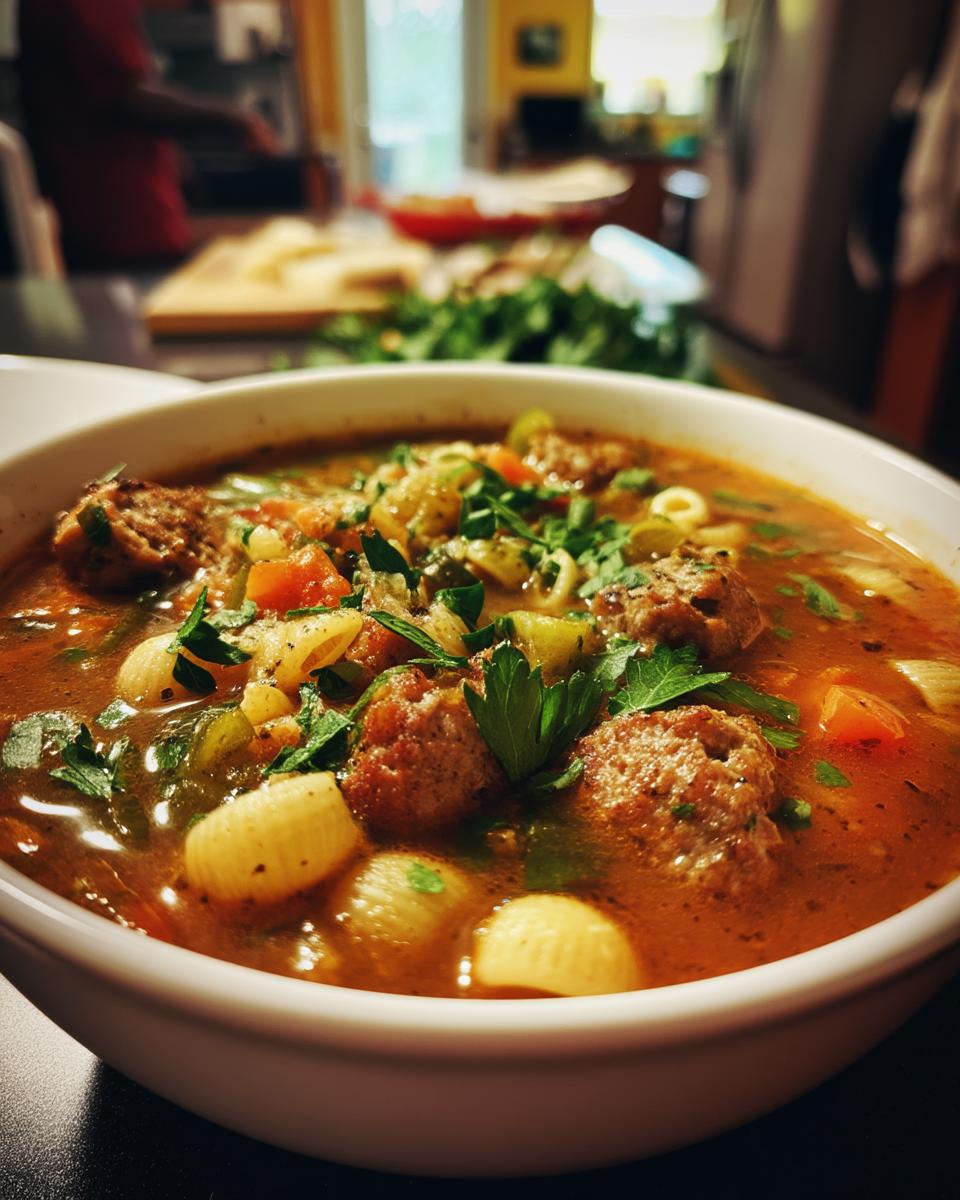 Cozy Italian Sausage Soup - detail 3