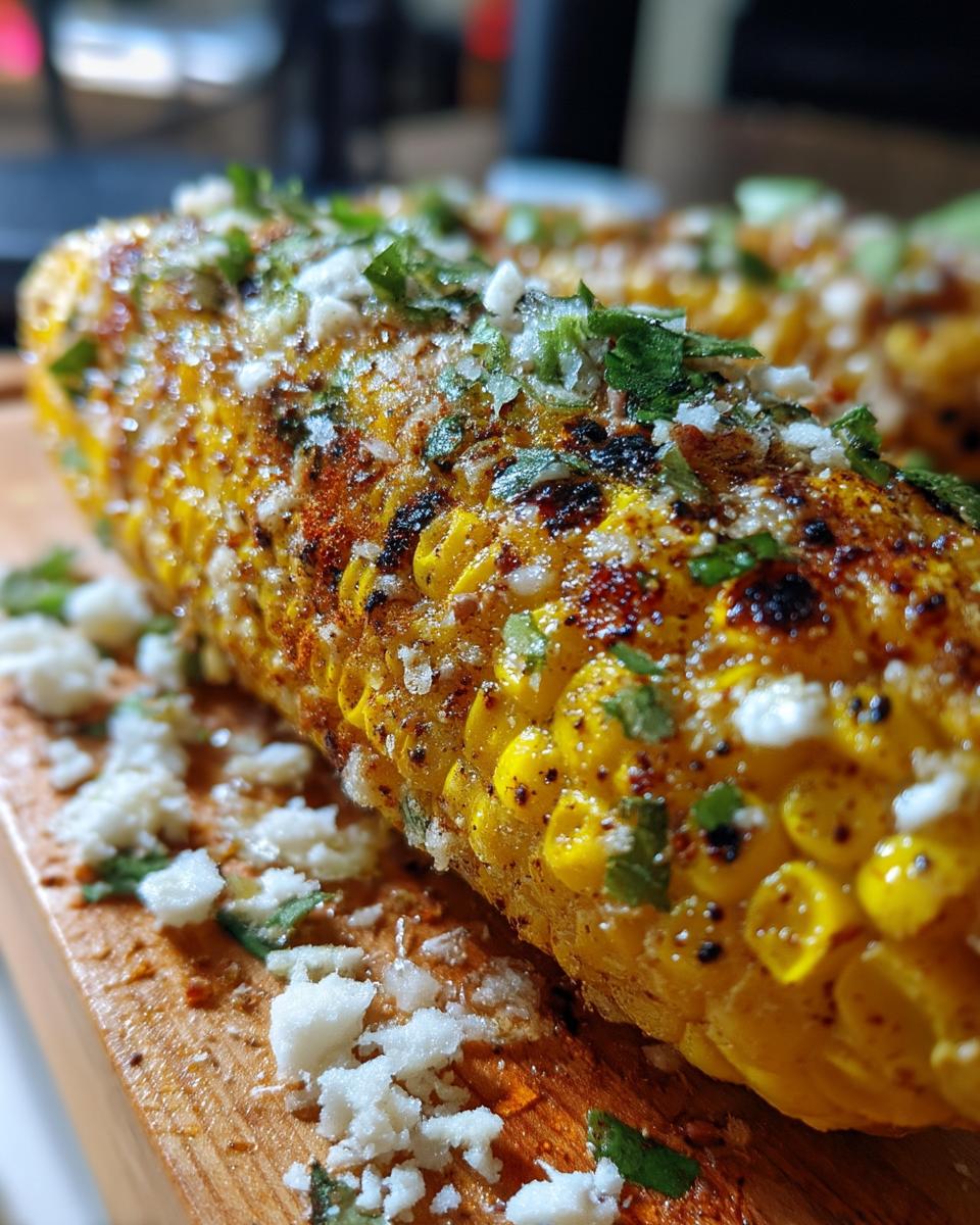 Homemade Mexican Street Corn - detail 1