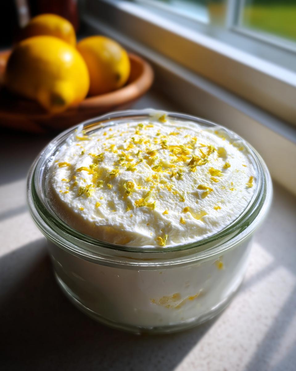 Lemon Cheesecake Mousse - detail 1