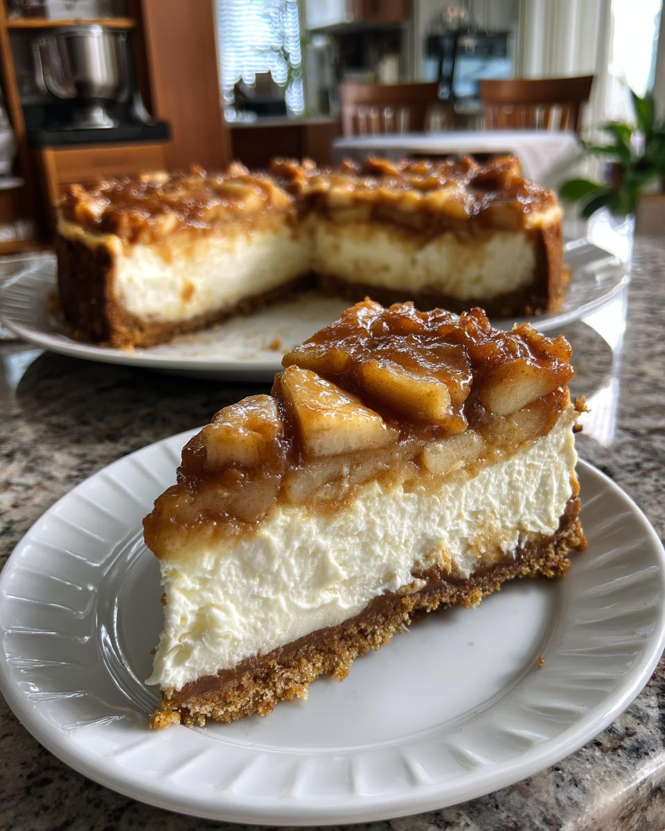 Apple Pie Cheesecake - detail 3