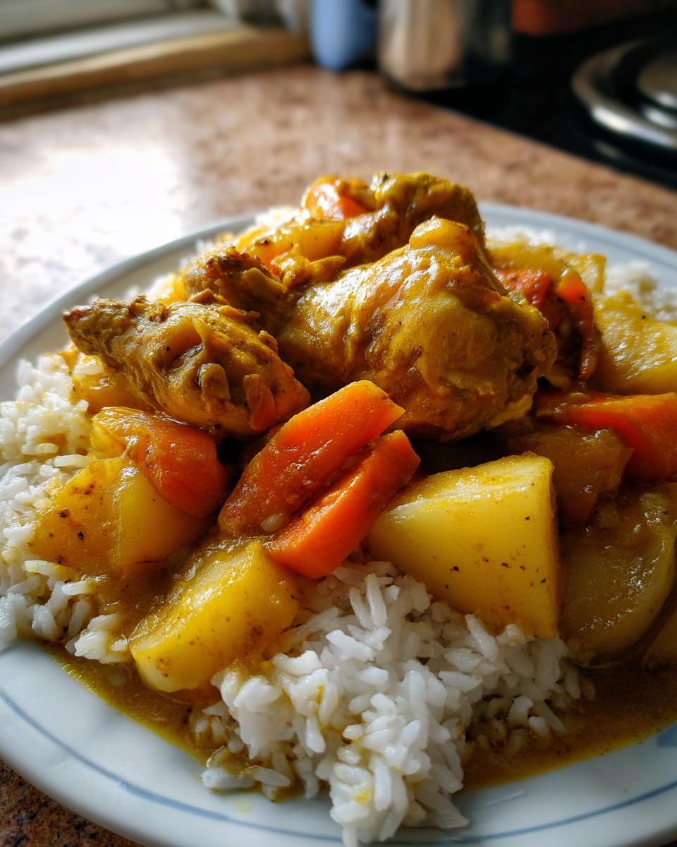 Authentic Jamaican Curry Chicken - detail 1