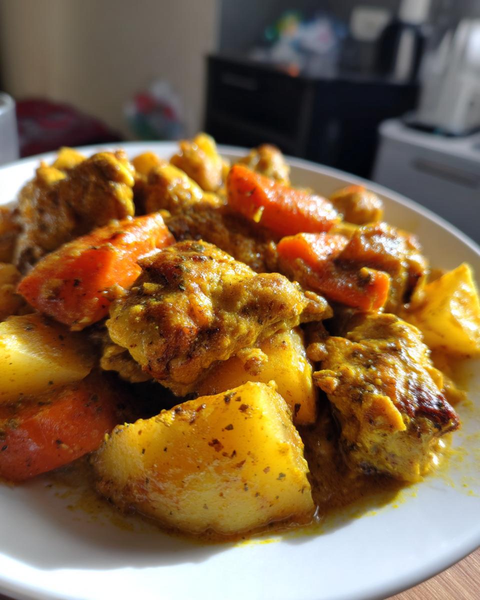 Authentic Jamaican Curry Chicken - detail 2