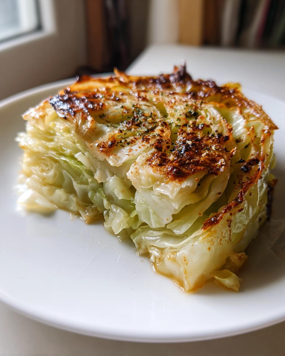 Baked Cabbage Steaks - detail 3