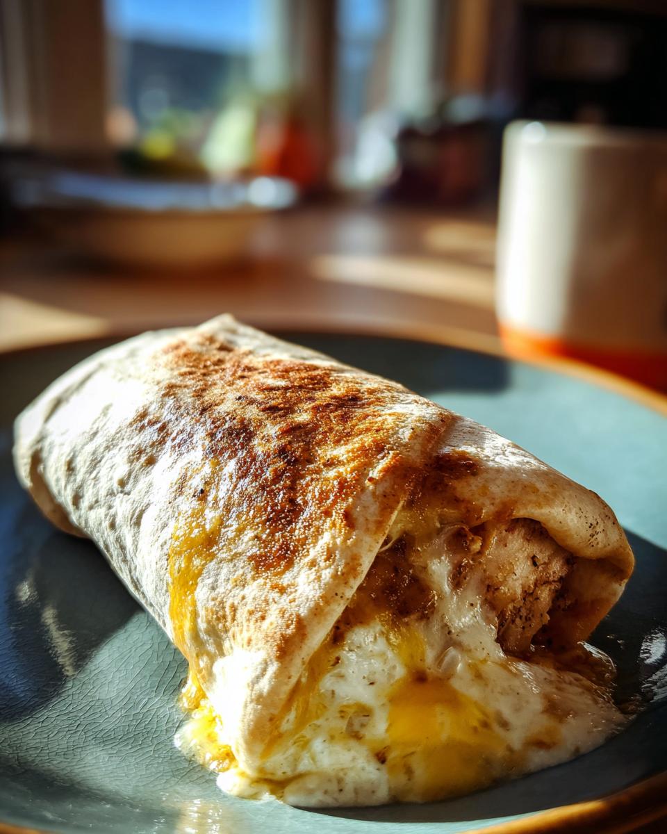Baked Chicken Burritos - detail 3