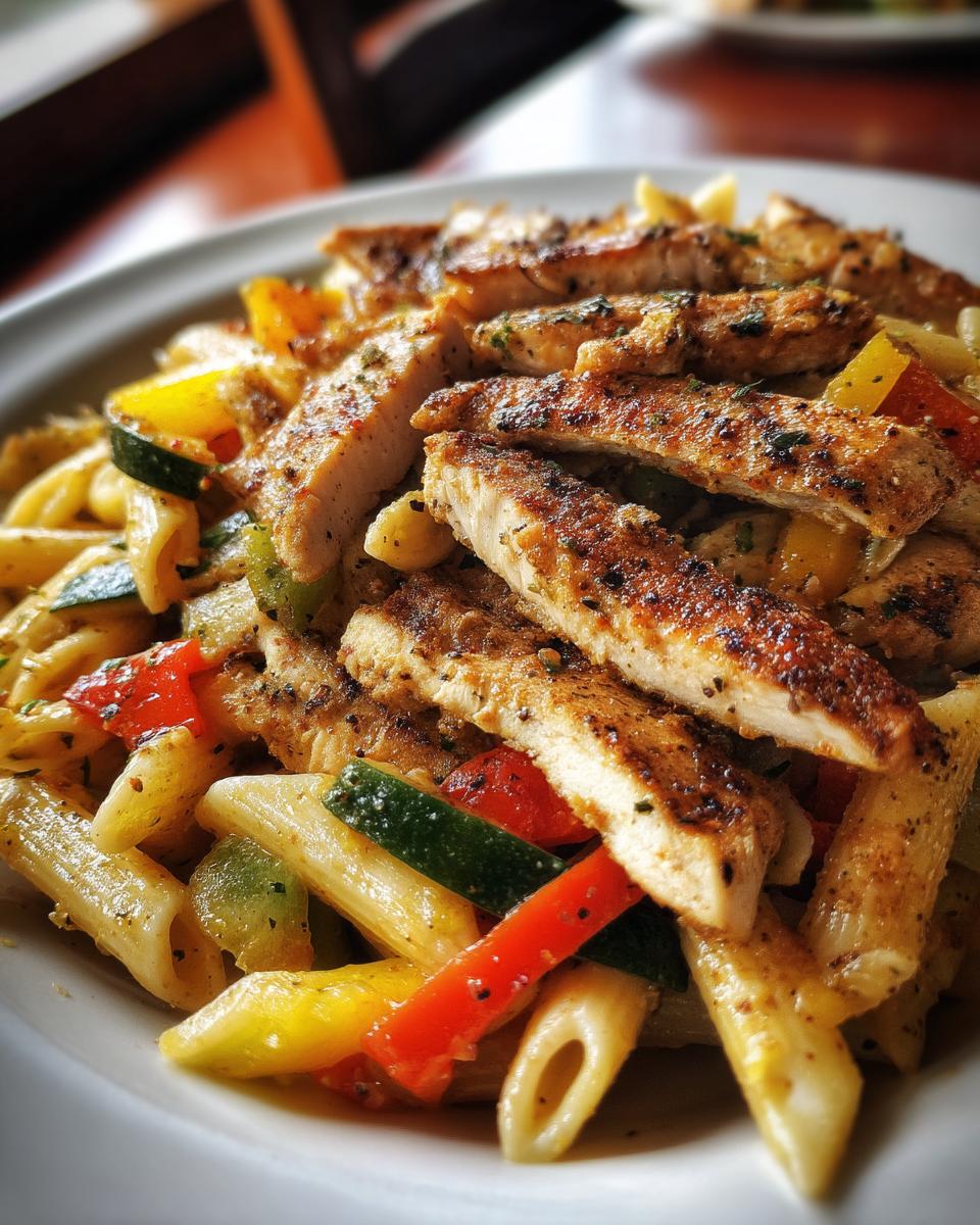 Chicken Fajita Pasta - detail 1