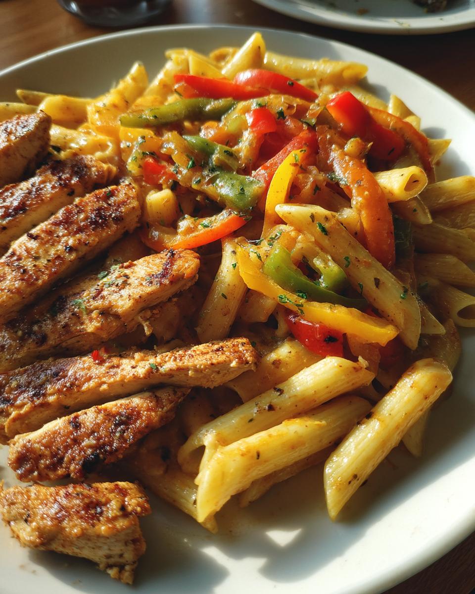 Chicken Fajita Pasta - detail 4