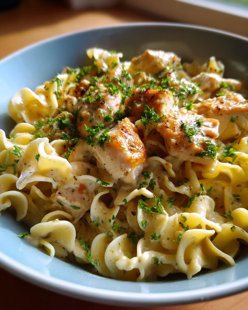 Chicken with Buttered Noodles - detail 1