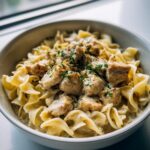 Chicken with Buttered Noodles