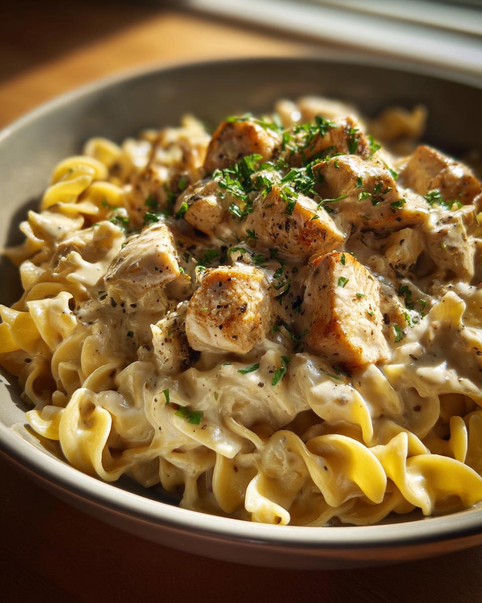 Chicken with Buttered Noodles - detail 2