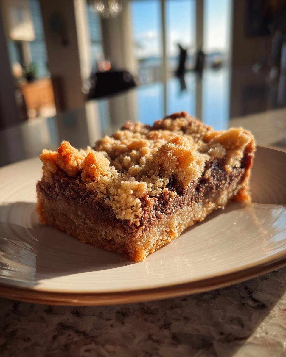 Chocolate Crumb Bars - detail 4