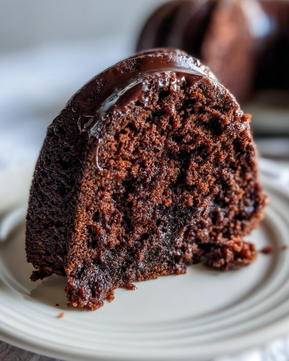 Chocolate Pudding Bundt Cake - detail 4