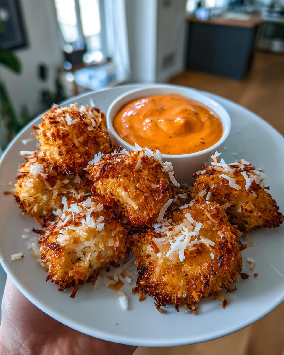Crispy Coconut Chicken with Bang Bang Sauce - detail 2