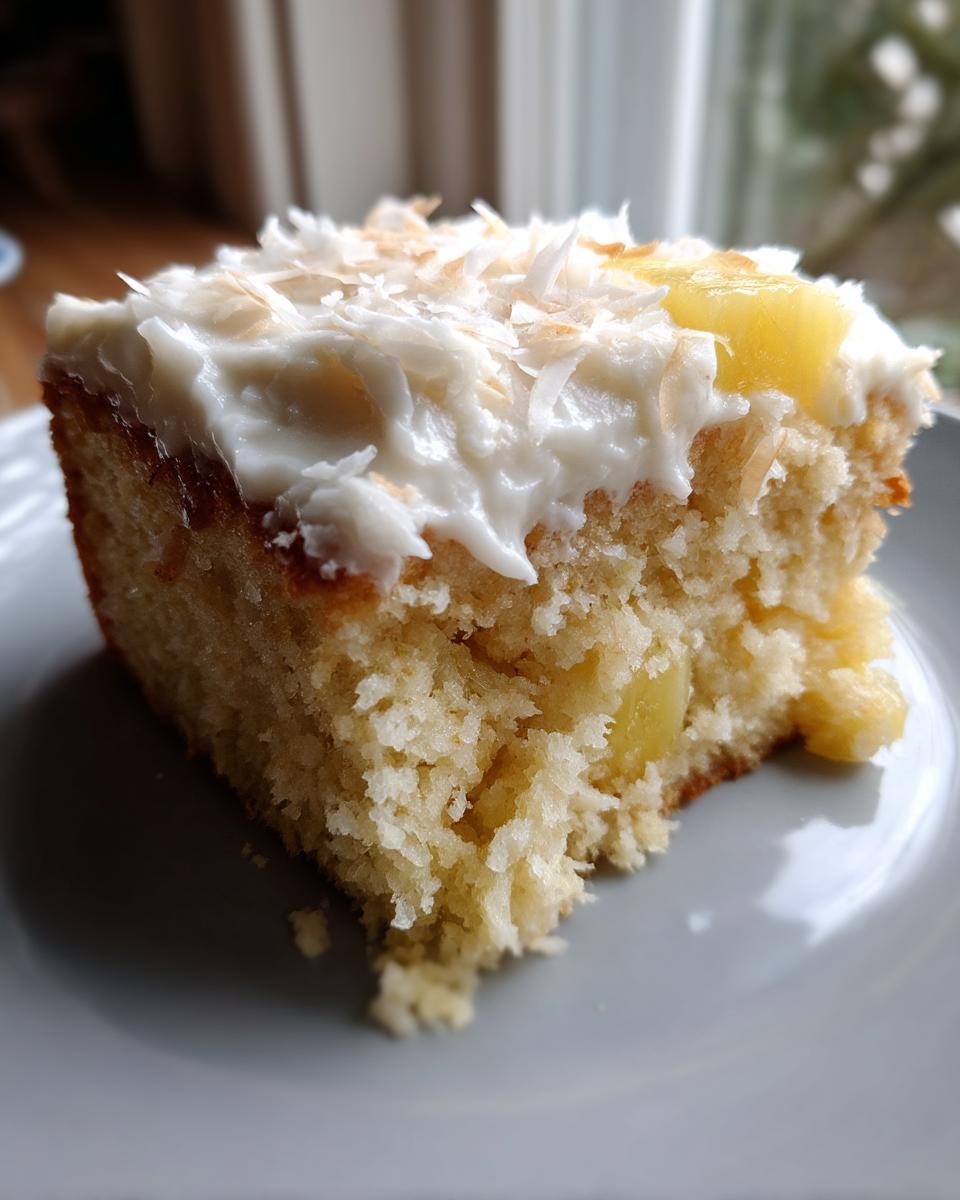 Dreamy Pineapple Coconut Cake - detail 5