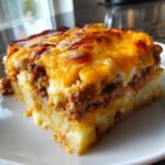 Easy Hamburger Potato Casserole