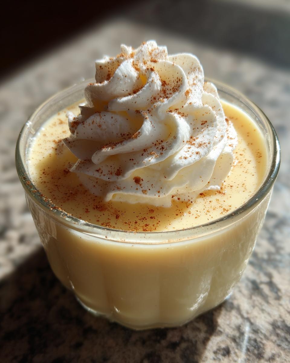 Eggnog Gelatin - detail 1