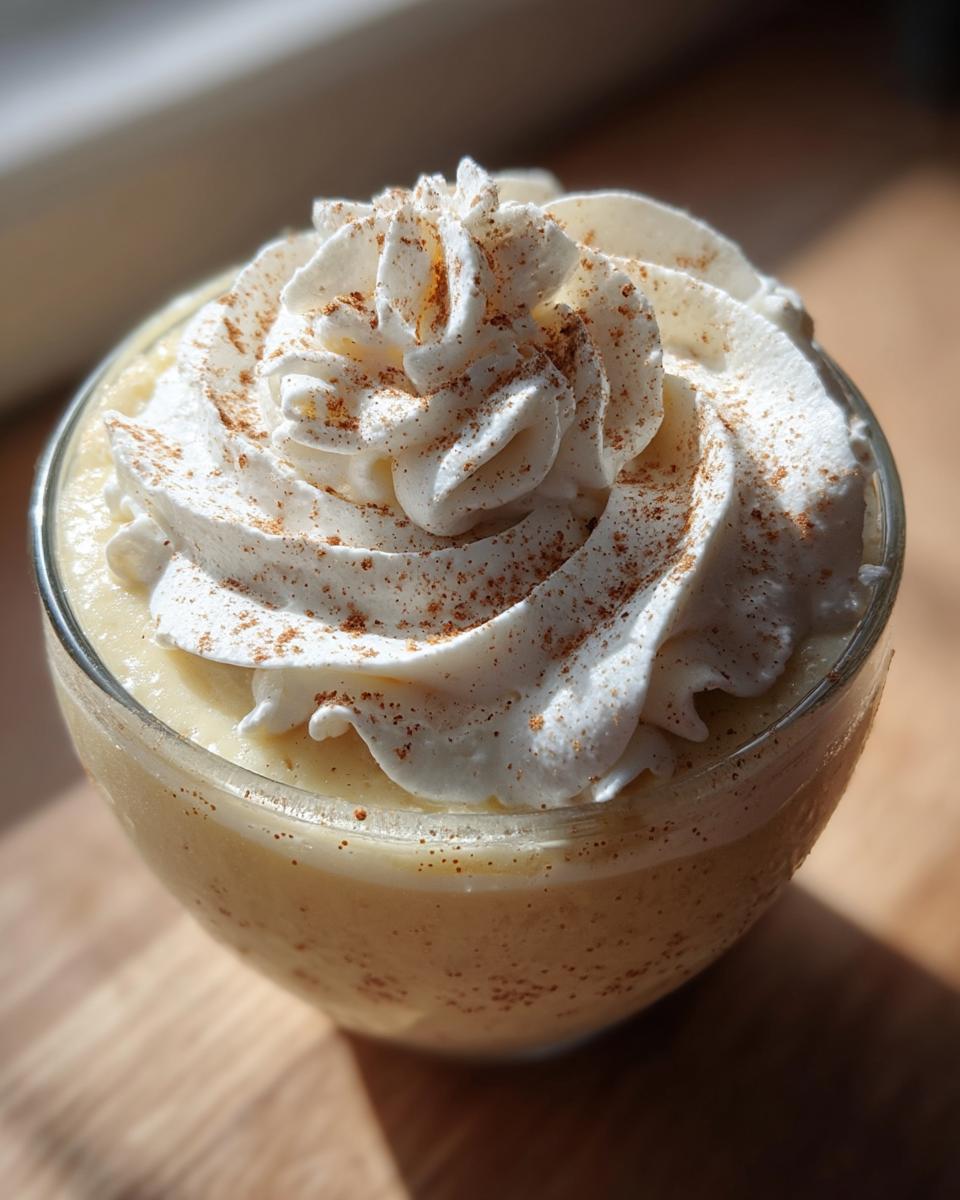 Eggnog Gelatin - detail 2