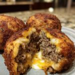 Garlic Parmesan Cheeseburger Bombs