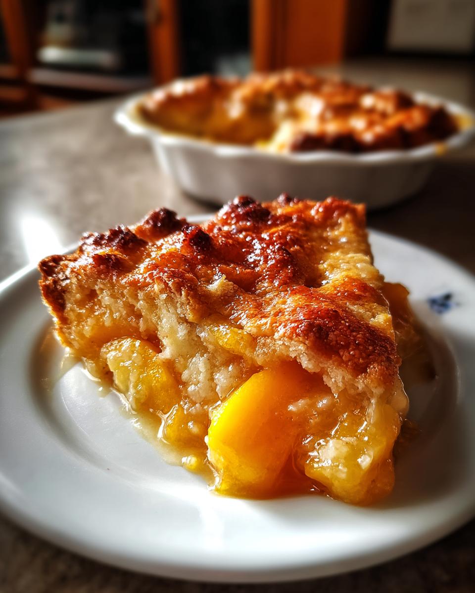 Grandma's Peach Cobbler - detail 1