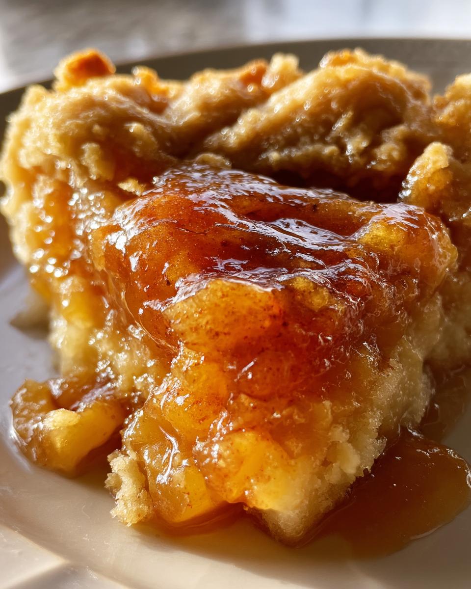 Grandma's Peach Cobbler - detail 2