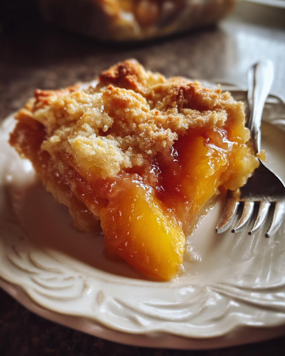 Grandma's Peach Cobbler - detail 5