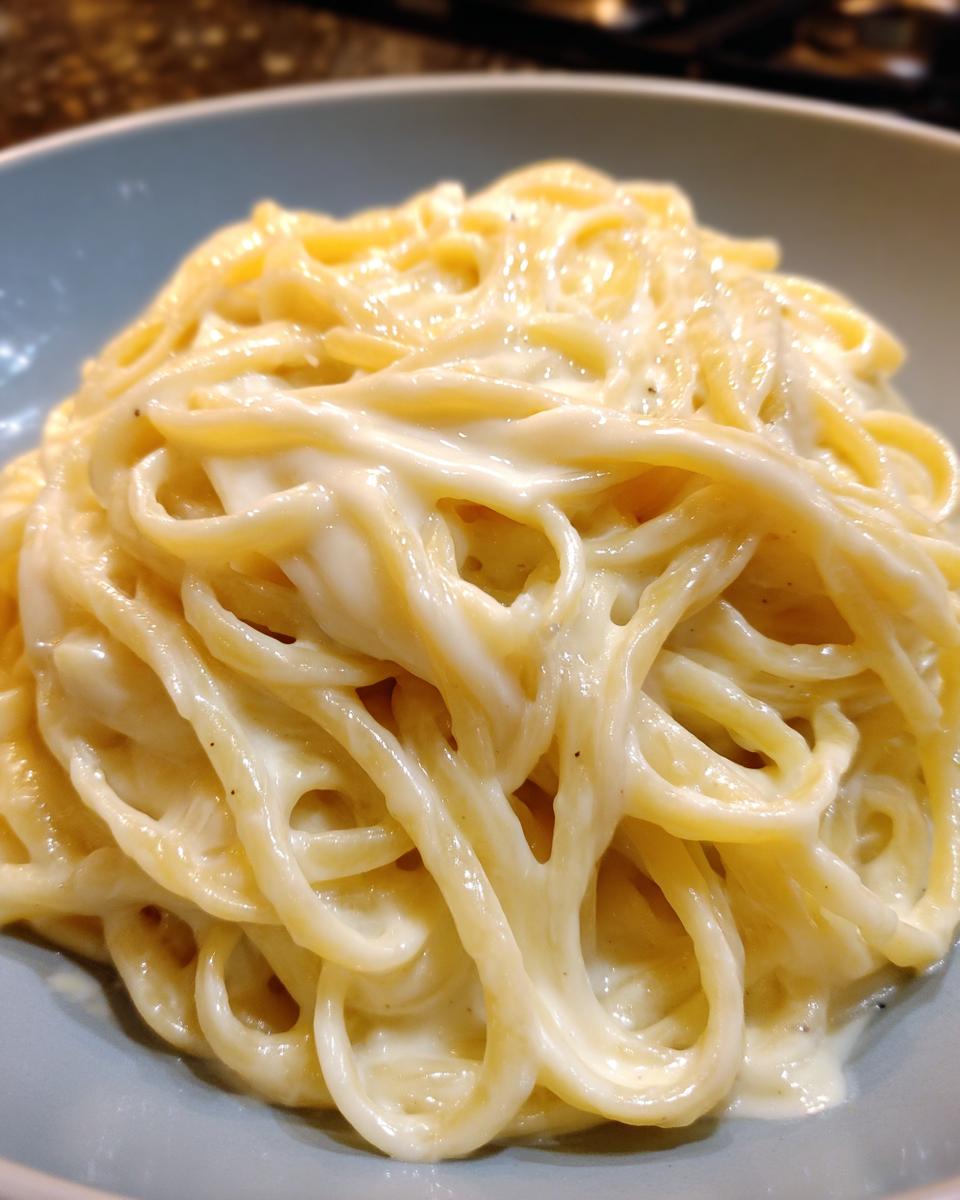 Homemade Alfredo Sauce - detail 3