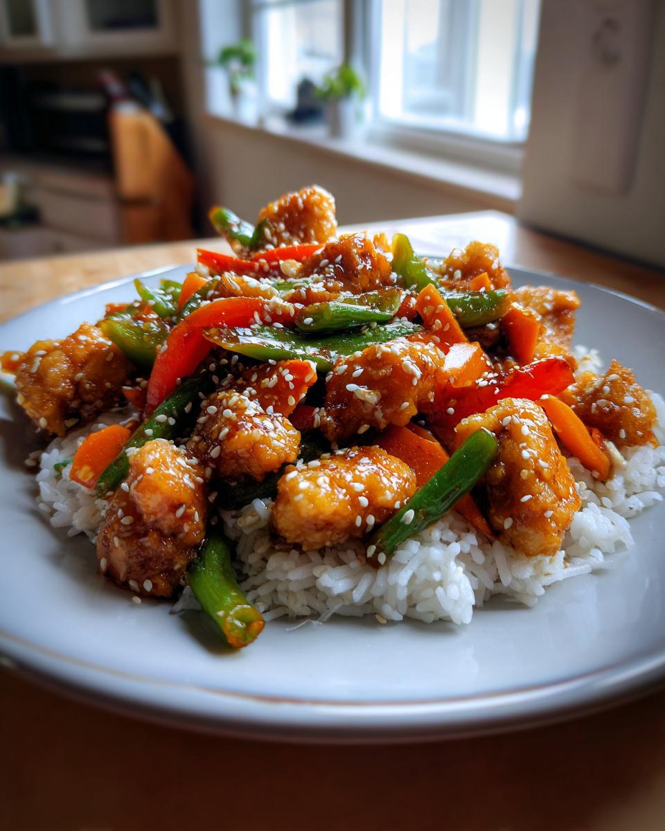 Honey Sesame Chicken Stir Fry - detail 2
