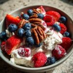 Keto Berry Cheesecake Salad