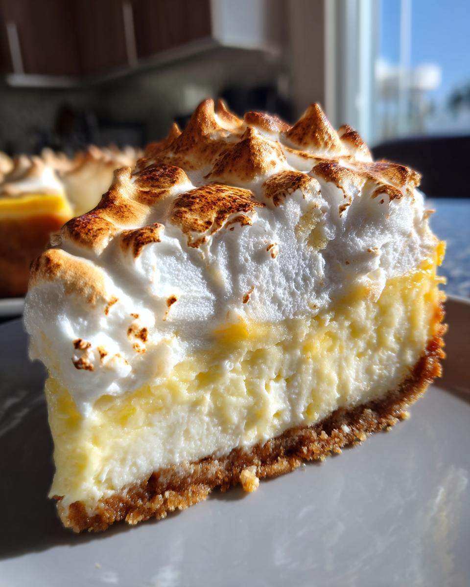 Lemon Meringue Cheesecake - detail 4