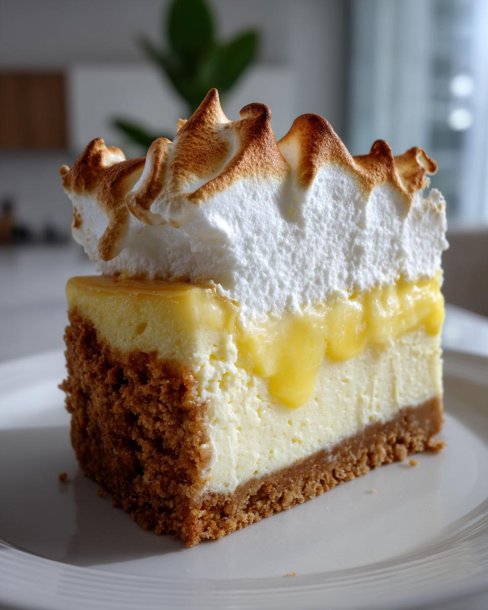 Lemon Meringue Cheesecake - detail 5