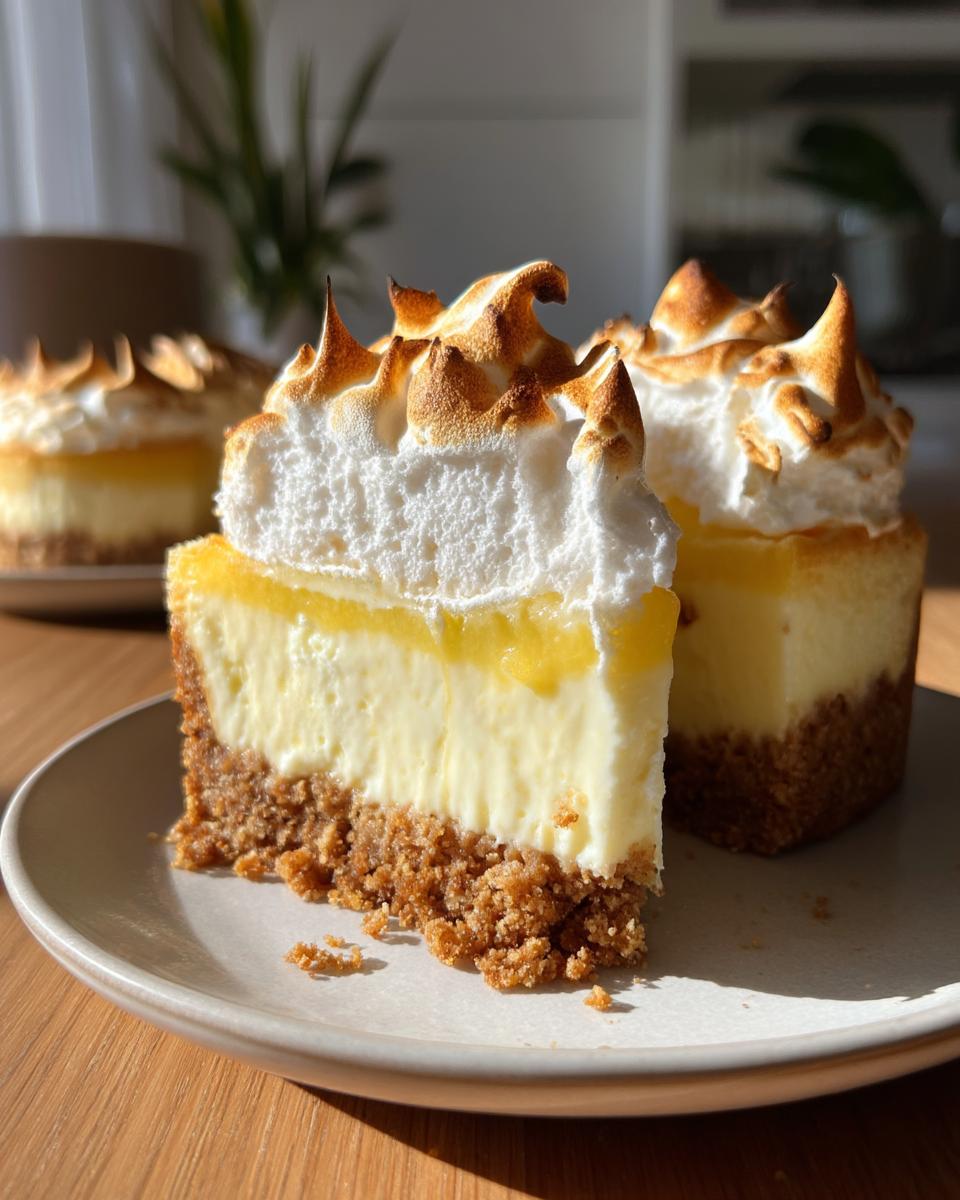 Lemon Meringue Cheesecake - detail 6