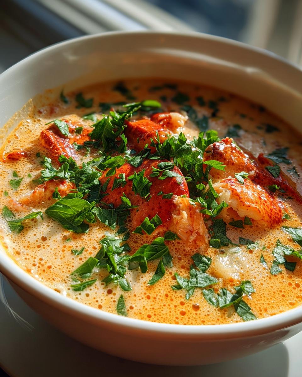 Lobster Bisque - detail 2