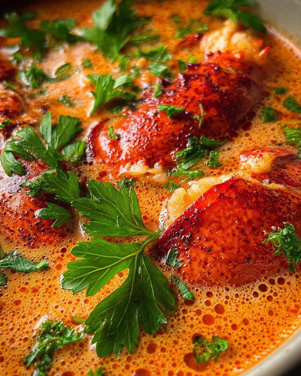 Lobster Bisque - detail 3