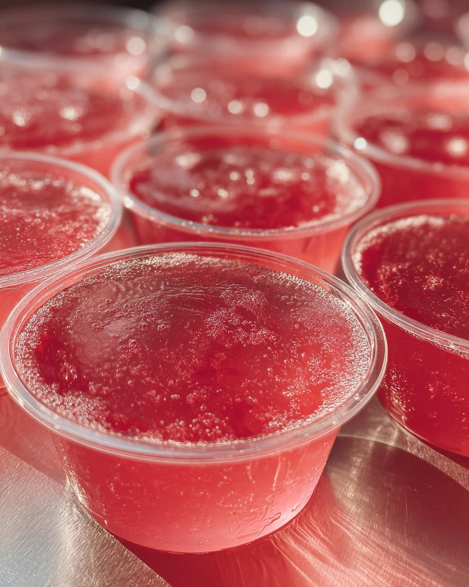 Malibu Watermelon Jello Shots - detail 1
