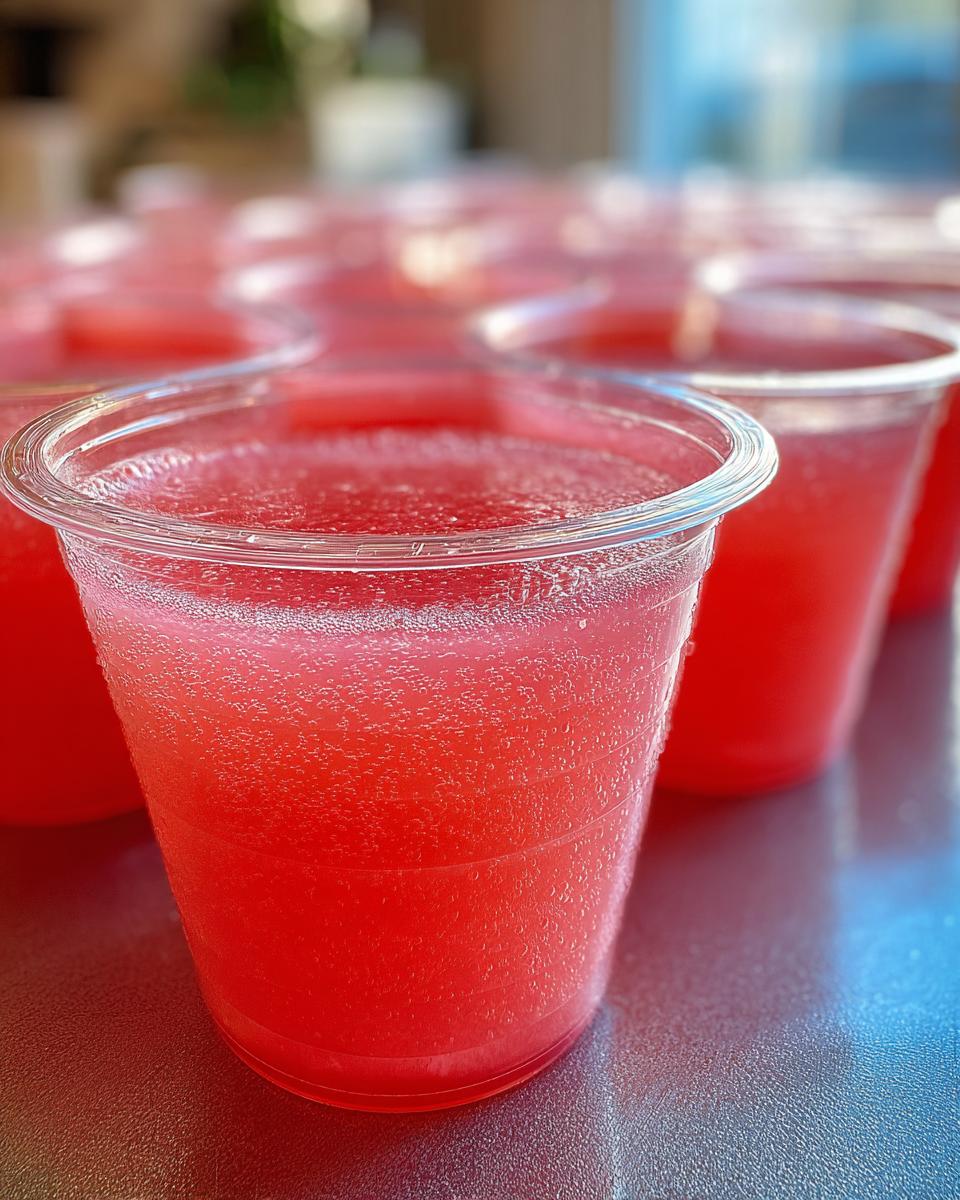 Malibu Watermelon Jello Shots - detail 3