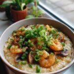 Mushroom and Shrimp Porridge Recipe