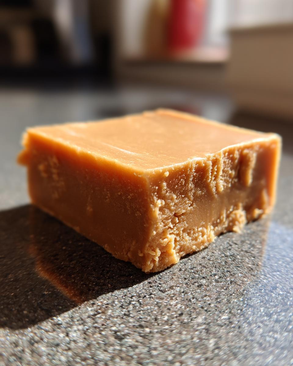 Never-Fail 4-Ingredient Peanut Butter Fudge - detail 1