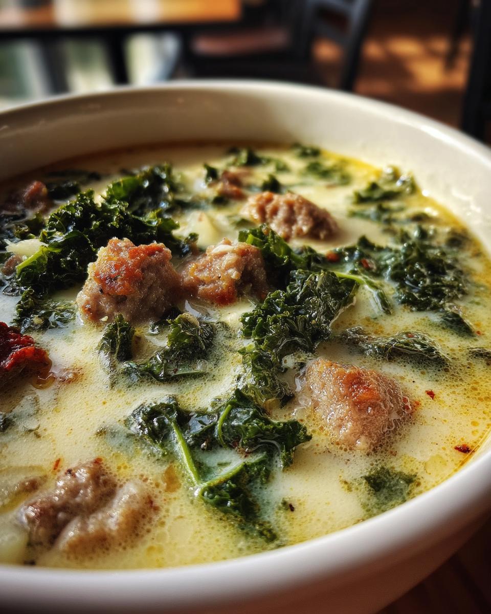 Olive Garden Zuppa Toscana Soup - detail 4