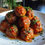Oven Baked Italian Meatballs