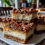 Pecan Pie Cheesecake Bars